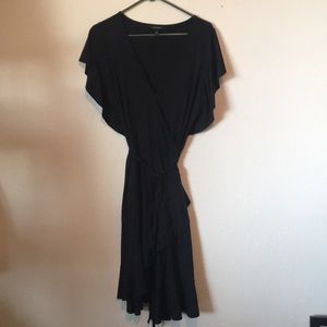 Banana Republic Flutter-Sleeve Wrap Dress